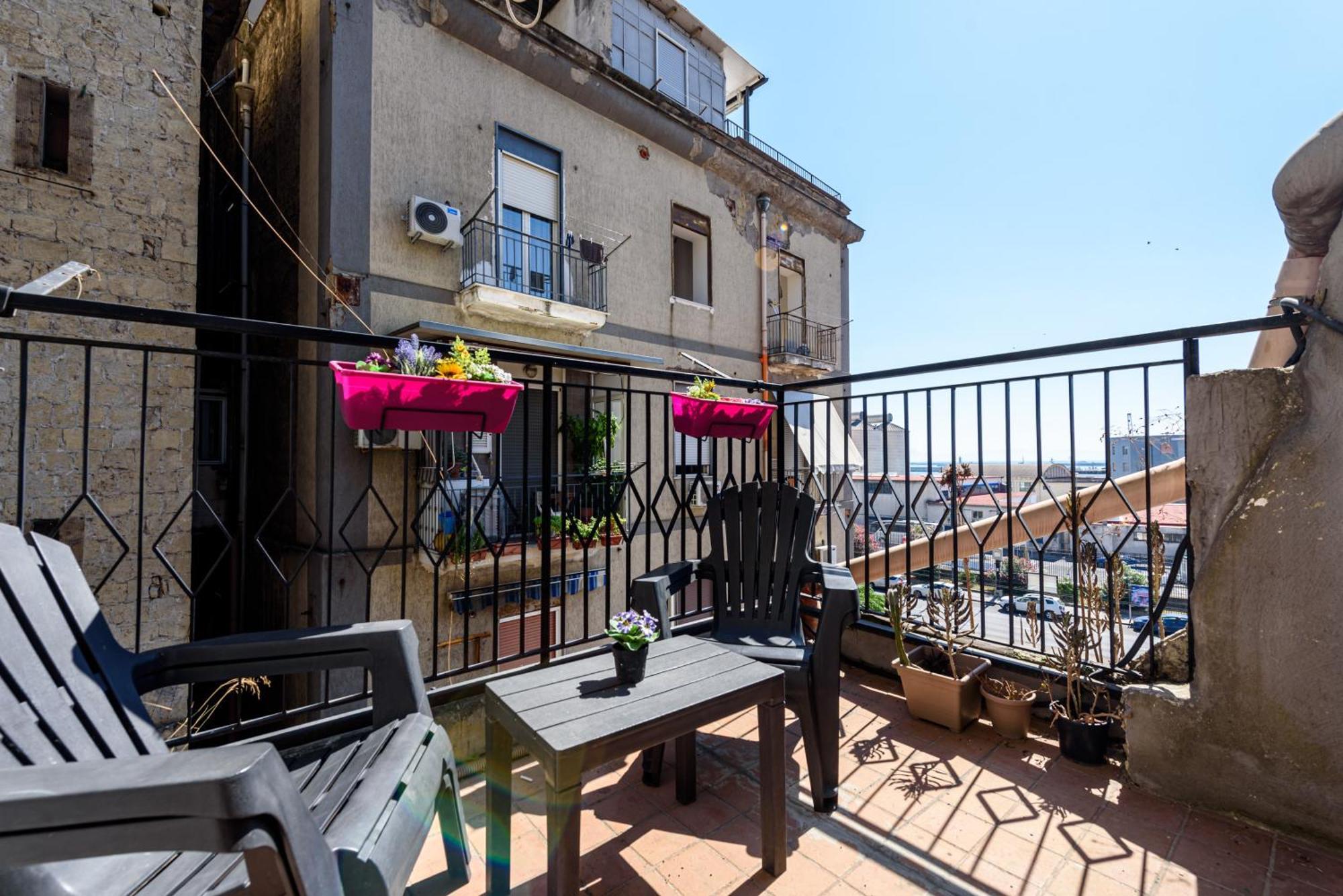 La Terrazzina Sul Porto Nápoles Exterior foto